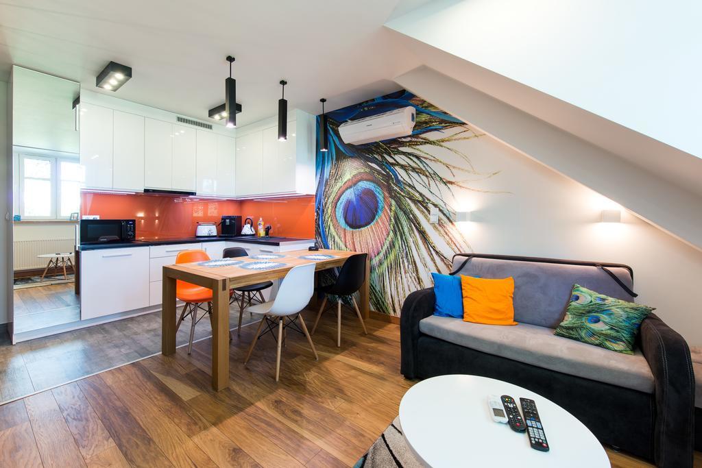 Charming 2-Level Apartment - Podgorze, Old Town Krakkó Szoba fotó